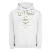 Pigment Lunar Rock deadwood south dakota usa distressed skull design souvenir premium t s Urban Hoodie - StudioElite
