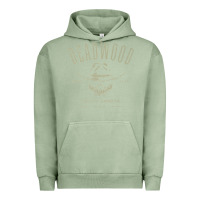 Pigment Oil Green deadwood south dakota usa distressed skull design souvenir premium t s Urban Hoodie - StudioElite