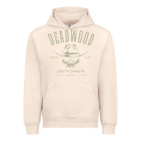 Sandshell deadwood south dakota usa distressed skull design souvenir premium t s Urban Hoodie - StudioElite