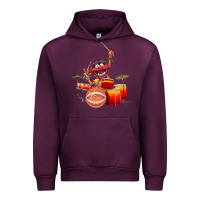Mauve Wine The muppets animal drummer Urban Hoodie - StudioElite