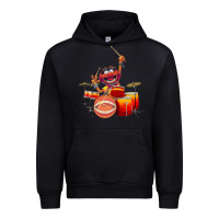 Black The muppets animal drummer Urban Hoodie - StudioElite