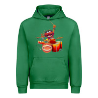 Emerald The muppets animal drummer Urban Hoodie - StudioElite
