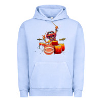 Pigment Grape Ice The muppets animal drummer Urban Hoodie - StudioElite