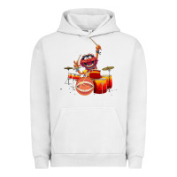 Pigment Lunar Rock The muppets animal drummer Urban Hoodie - StudioElite