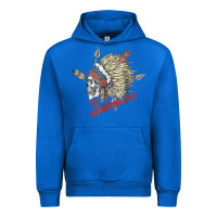 Cobalt trust the government skull native american chief native t shirt Urban Hoodie - StudioElite