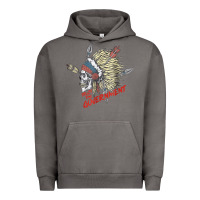 Pigment Tornado trust the government skull native american chief native t shirt Urban Hoodie - StudioElite