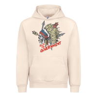 Sandshell trust the government skull native american chief native t shirt Urban Hoodie - StudioElite
