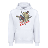 White trust the government skull native american chief native t shirt Urban Hoodie - StudioElite