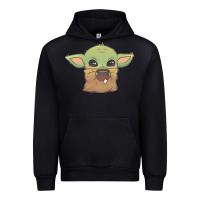 Black Baby yoda Urban Hoodie - StudioElite