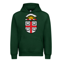 Forest Green brown university Urban Hoodie - StudioElite