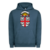 Pigment Midnight Navy brown university Urban Hoodie - StudioElite