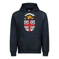 Navy brown university Urban Hoodie - StudioElite