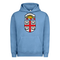 Pigment Pebble Blue brown university Urban Hoodie - StudioElite