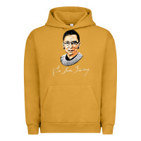 Pigment Peanut Butter rbg ruth bader ginsburg feminist t shirt   signature art Urban Hoodie - StudioElite