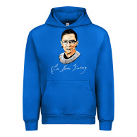 Cobalt rbg ruth bader ginsburg feminist t shirt   signature art Urban Hoodie - StudioElite