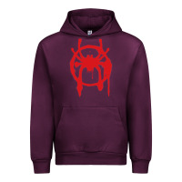 Mauve Wine Into the Spider-Verse Urban Hoodie - StudioElite