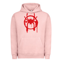Pigment Salmon Into the Spider-Verse Urban Hoodie - StudioElite