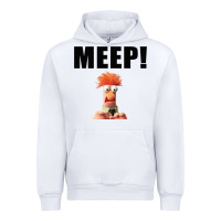 White Beaker MEEP Urban Hoodie - StudioElite