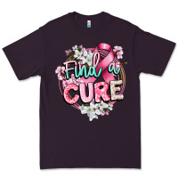 Plum find a cure cancer awareness Premium Tee - CowGirlArtShop