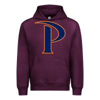 Mauve Wine pepperdine waves Urban Hoodie - StudioElite