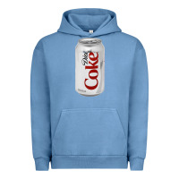 Pigment Pebble Blue Diet Cola Urban Hoodie - StudioElite