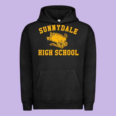High Scool Merch Urban Hoodie Designed By Studioelite