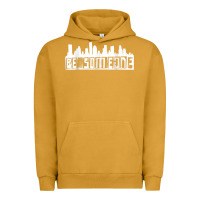 Pigment Peanut Butter be someone h town houston texas skyline. t shirt Urban Hoodie - StudioElite