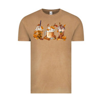 Vintage Camel Fall Coffees Vintage Tee - FaDigitalArtStudio