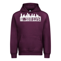Mauve Wine be someone h town houston texas skyline. t shirt Urban Hoodie - StudioElite