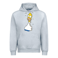 Heather Grey Homer In Hedges Classic Urban Hoodie - StudioElite