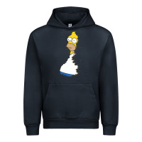 Navy Homer In Hedges Classic Urban Hoodie - StudioElite