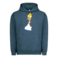 Pigment Midnight Navy Homer In Hedges Classic Urban Hoodie - StudioElite