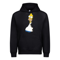 Black Homer In Hedges Classic Urban Hoodie - StudioElite
