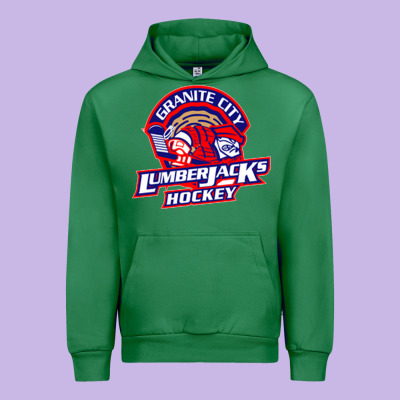 Granite City Lumberjacks Hockey Urban Hoodie Designed By Studioelite