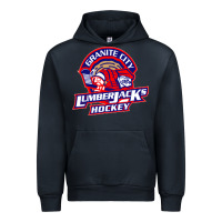 Navy granite city lumberjacks hockey Urban Hoodie - StudioElite