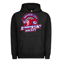 Pigment Black granite city lumberjacks hockey Urban Hoodie - StudioElite