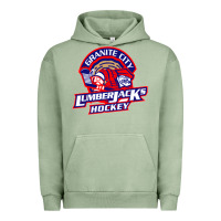 Pigment Oil Green granite city lumberjacks hockey Urban Hoodie - StudioElite