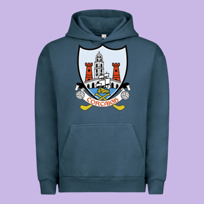 Cork Gaa Classic Urban Hoodie Designed By Studioelite