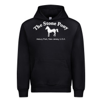 Black The Stone Pony Urban Hoodie - StudioElite