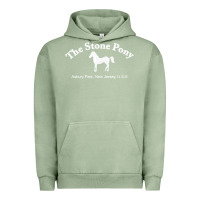 Pigment Oil Green The Stone Pony Urban Hoodie - StudioElite