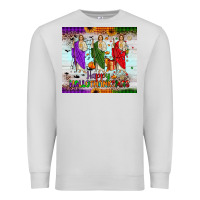 Dove Grey san judas happy  hallothanksmas Premium Sweatshirt - JahusDesignShop