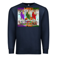 Navy san judas happy  hallothanksmas Premium Sweatshirt - JahusDesignShop