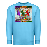 Ocean Blue san judas happy  hallothanksmas Premium Sweatshirt - JahusDesignShop