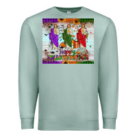 Seafoam san judas happy  hallothanksmas Premium Sweatshirt - JahusDesignShop