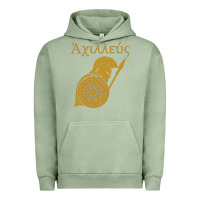 Pigment Oil Green achilles son of peleus Urban Hoodie - StudioElite