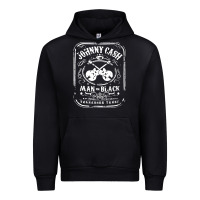 Johnny Cash Man In Black Urban Hoodie | Teevron