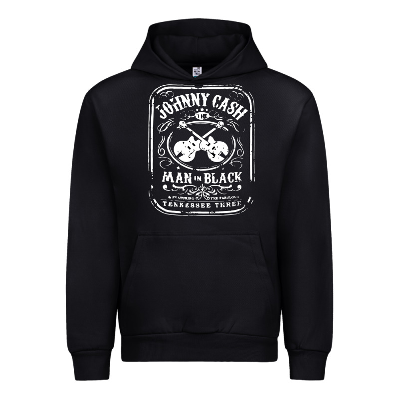Johnny Cash Man In Black Urban Hoodie by StudioElite | Teevron