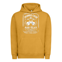 Pigment Peanut Butter johnny cash man in black Urban Hoodie - StudioElite