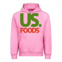Fuchsia Pink us foods design Urban Hoodie - StudioElite