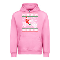 Fuchsia Pink santa ridin motocycle Urban Hoodie - StudioElite